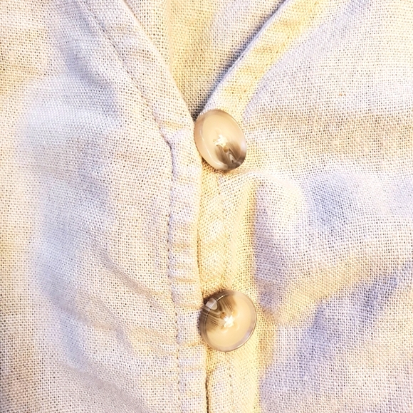 Dynamite Linen Blend Crop - Picture 5 of 6